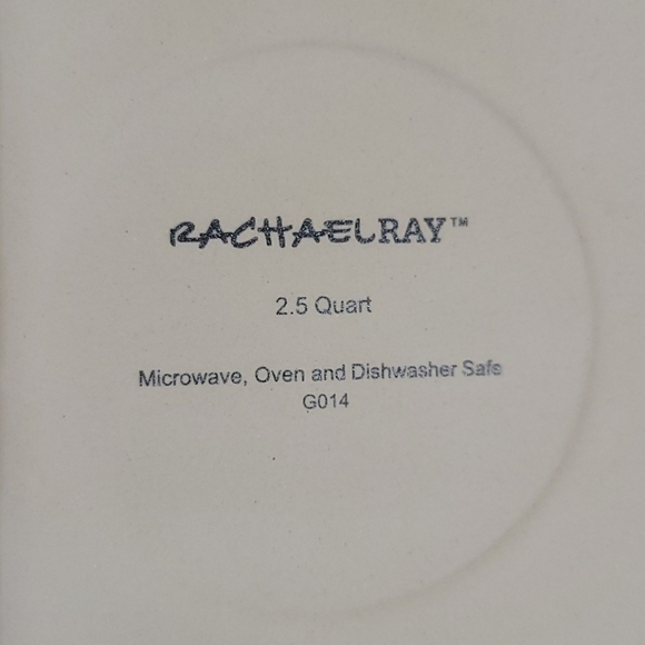 Rachael Ray Red 2.5 Quart G014 dish - Picture 7 of 12